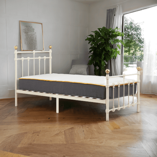 Atlas Cream Single Bed